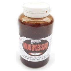 ATTRACTANT LIQUIDE CARP BOILIES NATURAL INIDAN SPICE SQUID