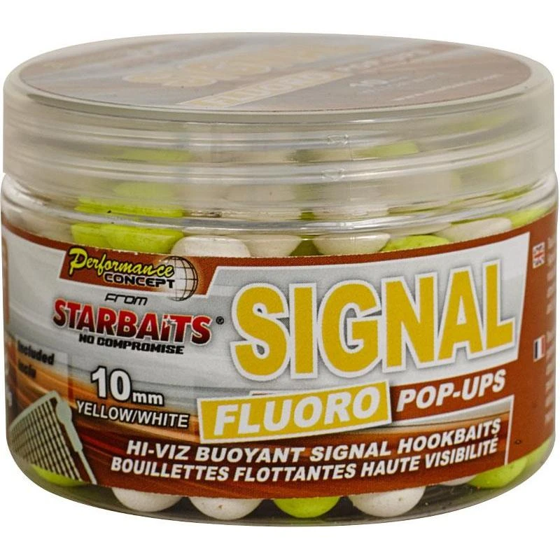 BOUILLETTE FLOTTANTE STARBAITS CONCEPT SIGNAL FLUO POP UP